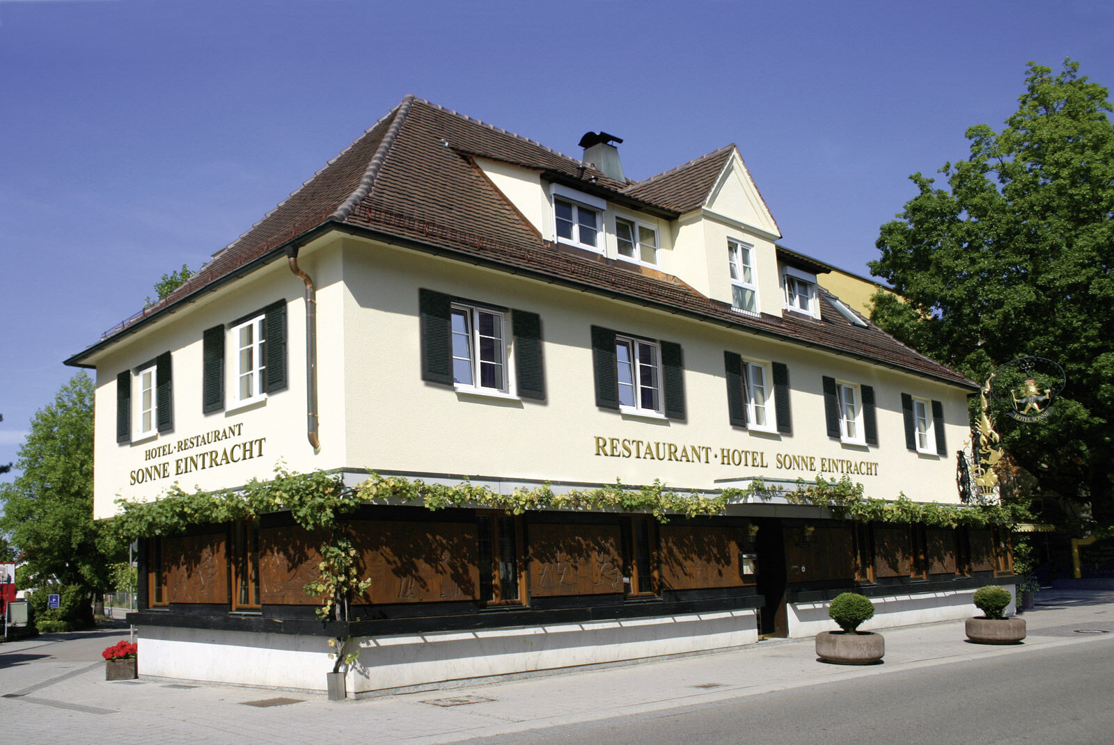 Hotel Sonne Eintracht Kg Achern Dış mekan fotoğraf